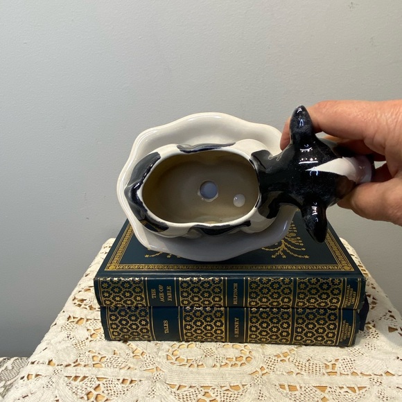 Ceramic Cow Planter - Picture 6 of 8